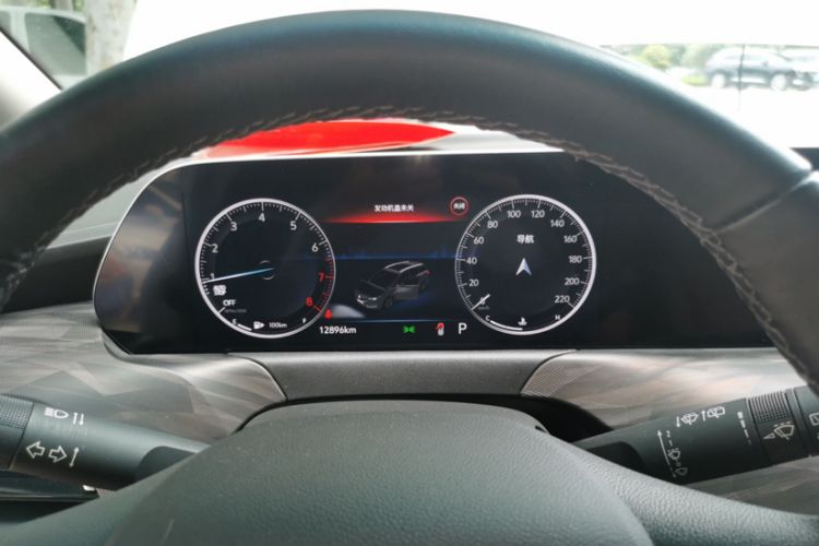 Used Buick GL6 2021 323T Mild Hybrid Connect Luxury Model Odometer Close Up