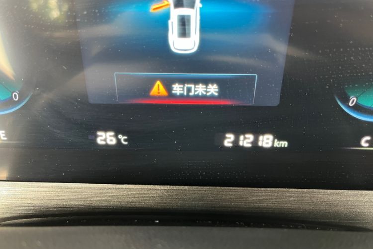 Used CHANGAN CS55PLUS 2021 Blue Whale Edition 1.5T DCT Luxury Model Odometer Close Up