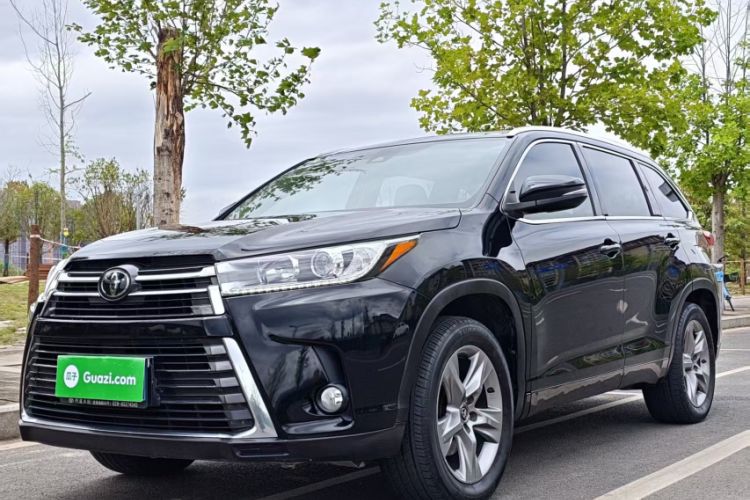 Used Toyota Highlander 2018 2.0T Four-Wheel Drive Prestige Version 7 Seats China V Emission Standard