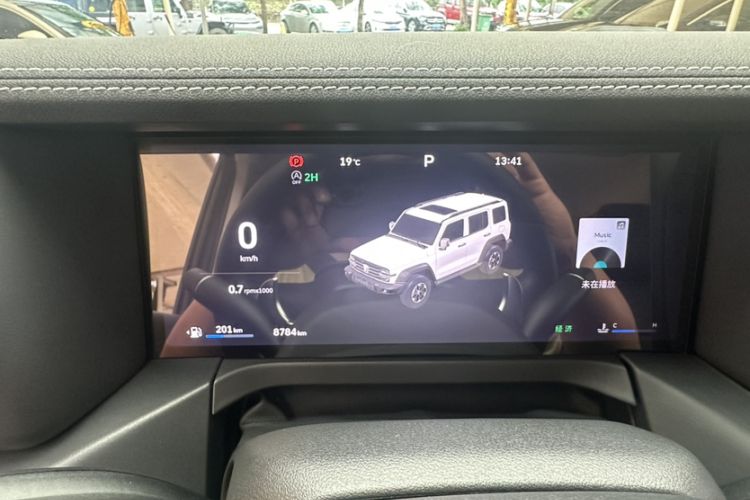 Used Tank 300 2025 2.0T Conqueror Odometer Close Up