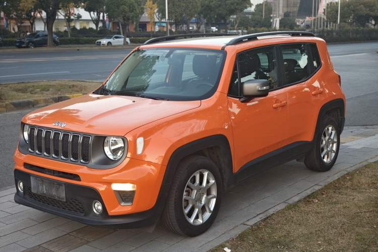 Used Jeep Renegade 2021 220T Automatic Elite Edition Front Left 45 Deg
