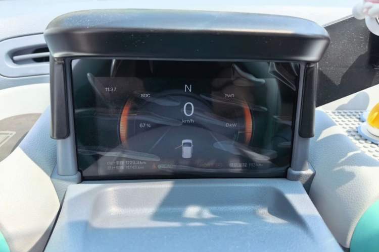 Used Bestune Pony 2024 170km Vitality Horse Odometer Close Up