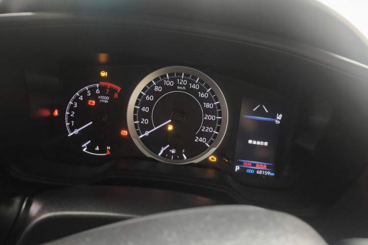 Used Toyota Corolla 2019 1.2T S-CVT GL Pioneer Edition Odometer Close Up