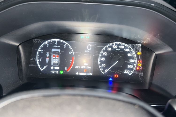 Used Honda CR-V 2024 240TURBO Two-Wheel-Drive FENGSHANG Edition 5 Seats Odometer Close Up