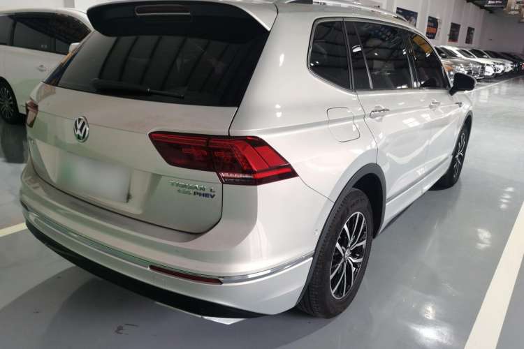 Used Volkswagen Tiguan L New Energy 2019 430 PHEV Hybrid Flagship Model Rear Right 45 Deg