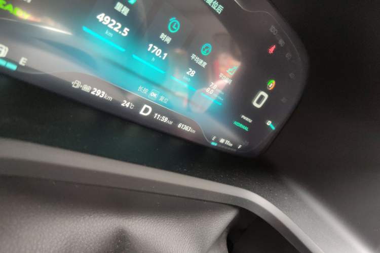 Used Roewe i6 New Energy 2017 45T Hybrid Connective Smart Luxury Edition Odometer Close Up