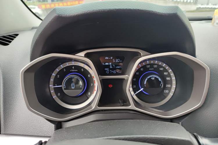 Used JAC Refine S3 2014 1.5L Manual Luxury Model Odometer Close Up