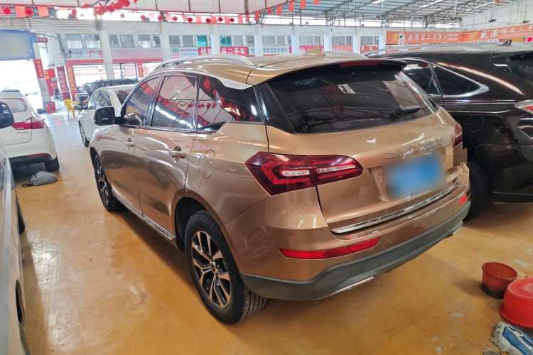 Used Zotye T600 Coupe 2017 1.5T Automatic Luxury Model Rear Left 45 Deg