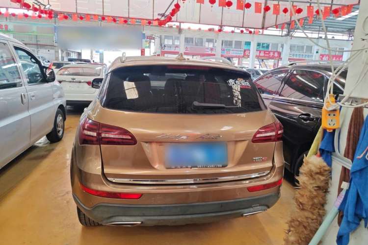 Used Zotye T600 Coupe 2017 1.5T Automatic Luxury Model Rear