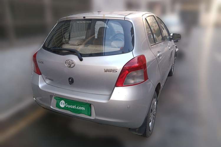 Used Toyota Yaris 2009 1.6E Automatic Comfort Edition Rear Right 45 Deg