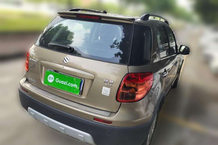 Used Suzuki SX4 2012 1.6L Manual Ruiqi Model Rear Right 45 Deg