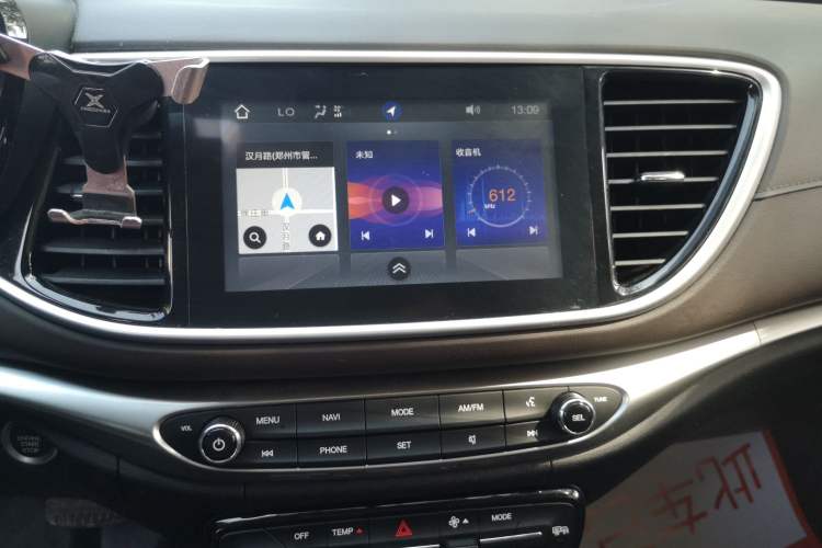 Used GAC Trumpchi GA4 2018 200T Automatic Luxury Edition Audio And AC Panel