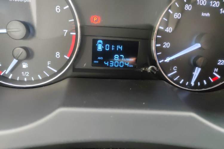 Used JAC M3 2018 1.6L Express Edition 5-seater Odometer Close Up