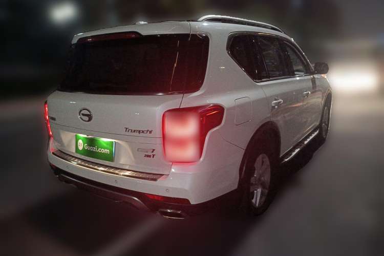 Used GAC Trumpchi GS7 2017 280T Two-Wheel Drive Luxury Model Rear Right 45 Deg