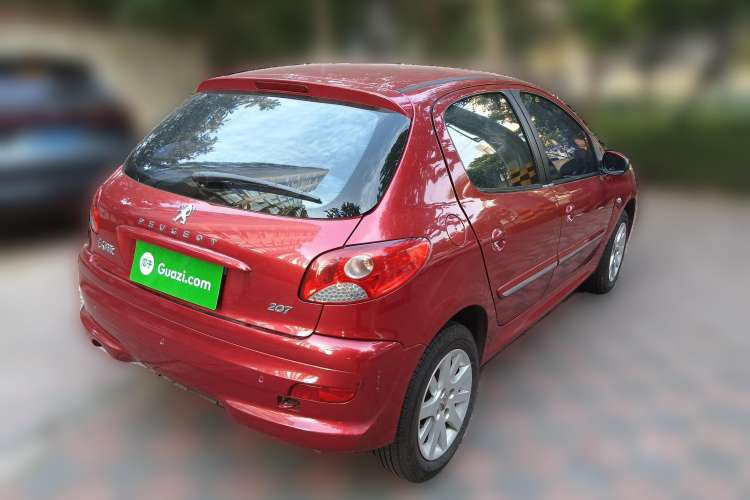 Used Peugeot 207 2010 Hatchback 1.4L Manual Prestige Edition Rear Right 45 Deg