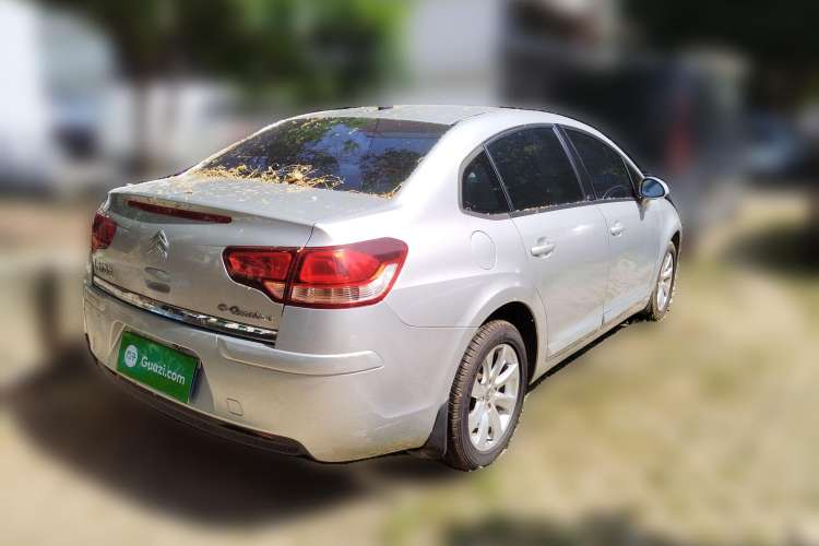 Used Citroen C-Quatre 2009 Sedan 1.6L Automatic Fashion Edition Rear Right 45 Deg