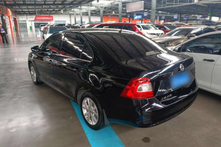 Used Skoda Rapid 2016 1.4L Manual Trend Edition Rear Left 45 Deg