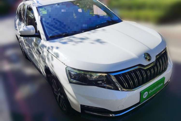 Used Skoda Kamiq 2018 1.5L Automatic Comfort Edition China V Standard Front Right 45 Deg