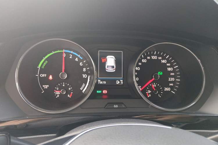 Used Volkswagen Tiguan L New Energy 2019 430 PHEV Hybrid Flagship Model Instrument Cluster