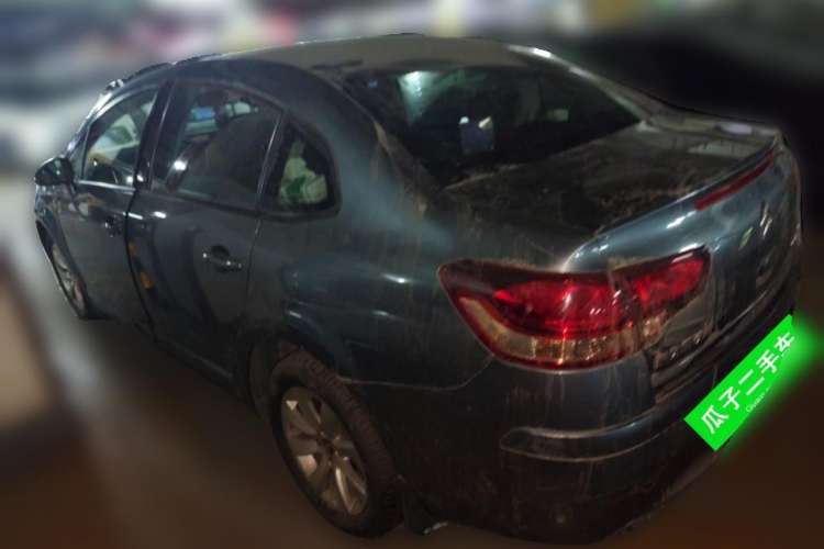 Used Citroen C-Quatre 2011 Sedan 2.0L Automatic RuiShang Model Rear Left 45 Deg