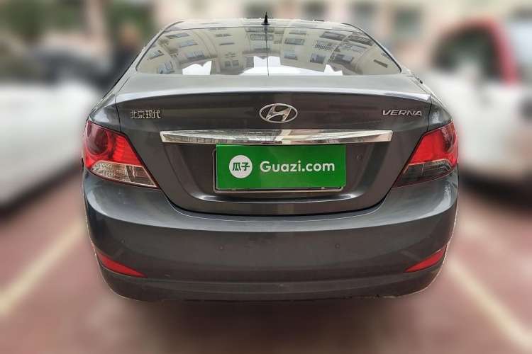 Used Hyundai Verna (older generation) 2010 Sedan 1.4L Automatic Fashionable GT Model Rear