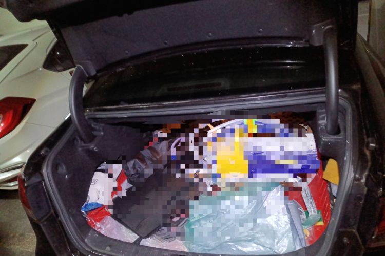 Used Zotye Z700 2016 1.8T DCT Luxury Model Trunk