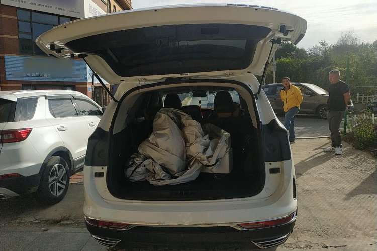 Used JETOUR X90 2021 1.5T Manual Shadow Fun Edition 7-Seater Trunk