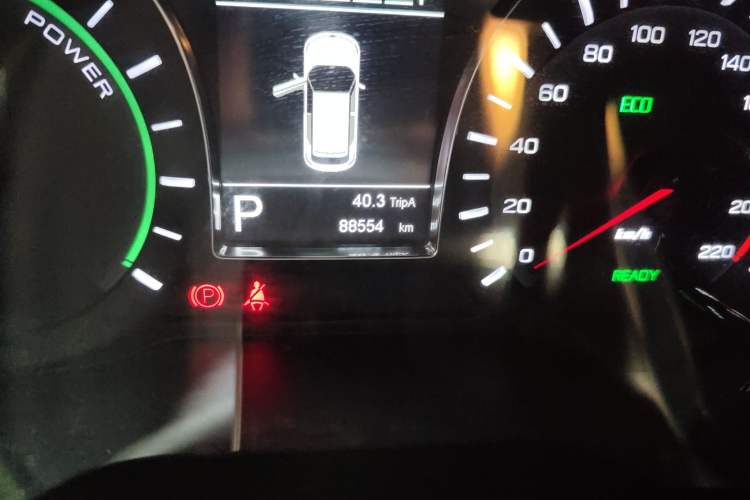 Used GAC Trumpchi GS4 New Energy 2019 1.5L PHEV Smart Enjoyment Version Odometer Close Up