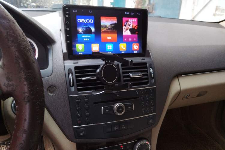 Used Mercedes-Benz C-Class 2008 C 200K Fashion Model Audio And AC Panel