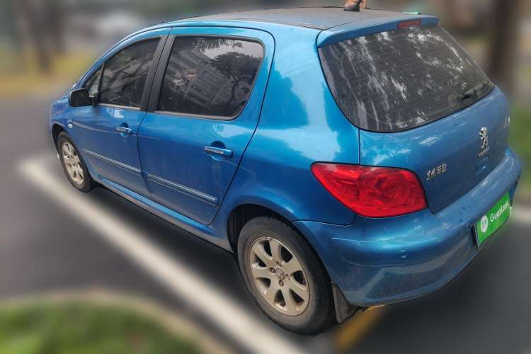 Used Peugeot 307 2012 Hatchback 1.6L Manual Comfort Edition Rear Left 45 Deg