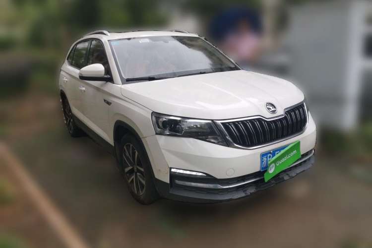 Used Skoda Kamiq 2018 1.5L Automatic Comfort Edition China V Standard Front Right 45 Deg
