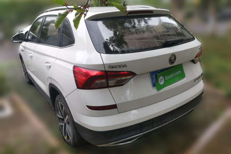 Used Skoda Kamiq 2018 1.5L Automatic Comfort Edition China V Standard Rear Left 45 Deg