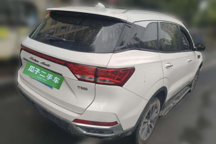 Used Zotye T500 2018 1.5T Manual Luxury Model Rear Right 45 Deg