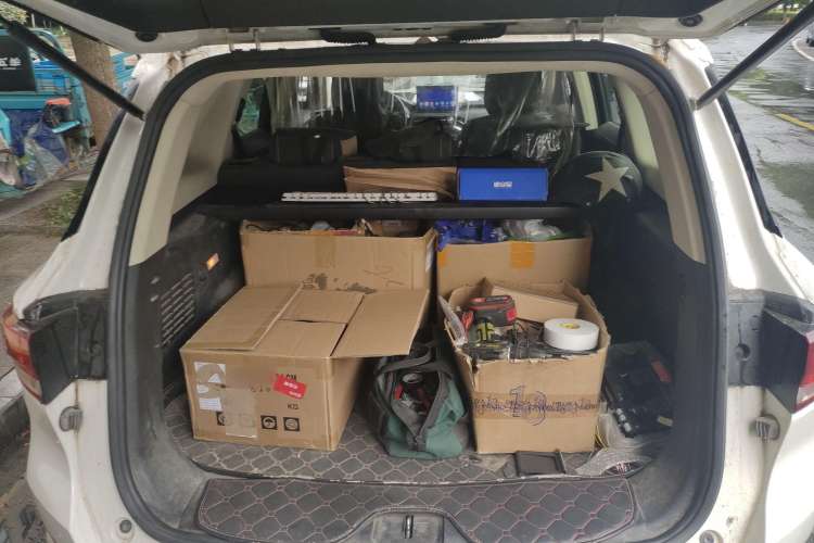 Used Zotye T500 2018 1.5T Manual Luxury Model Trunk