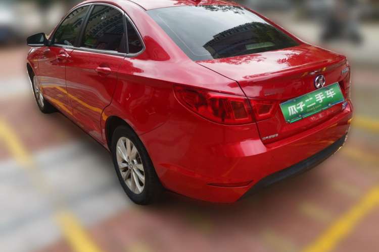 Used BAIC New Energy EU 2016 EU260 Enjoy Edition Rear Left 45 Deg