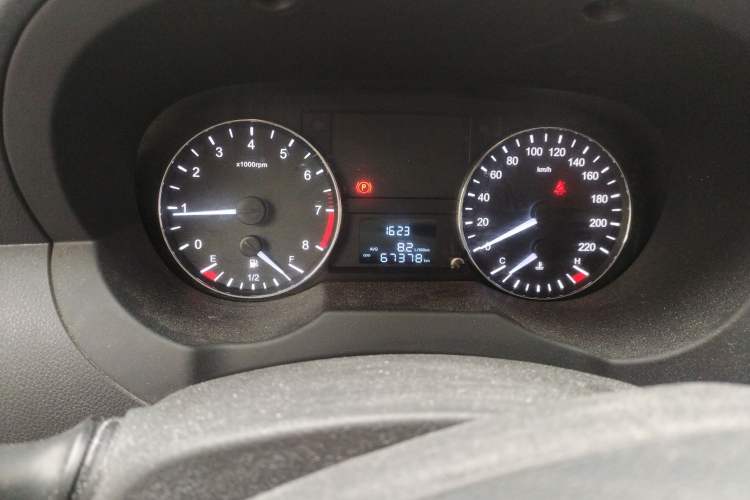 Used JAC M3 2018 IKEA Edition 1.6L Luxury Model Odometer Close Up