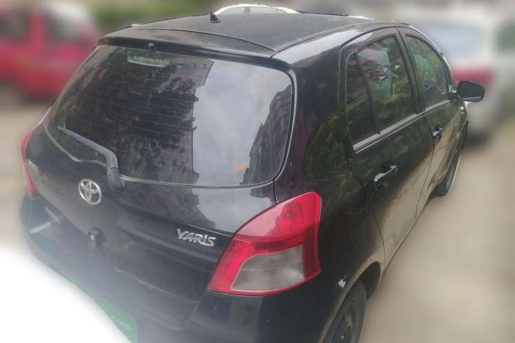 Used Toyota Yaris 2009 1.6E Automatic Comfort Edition Rear Right 45 Deg