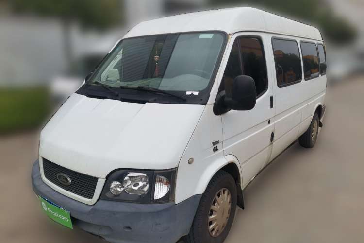 Used Ford Classic Transit 2013 2.8T Diesel Ice White Logistics Vehicle Long Wheelbase Mid-Roof Design – JX493ZLQ4