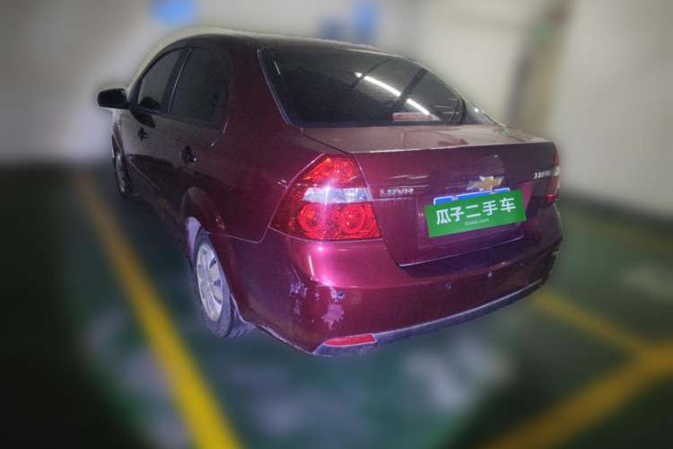 Used Chevrolet Lova 2009 1.4 SE MT Rear Left 45 Deg