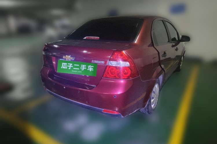 Used Chevrolet Lova 2009 1.4 SE MT Rear Right 45 Deg