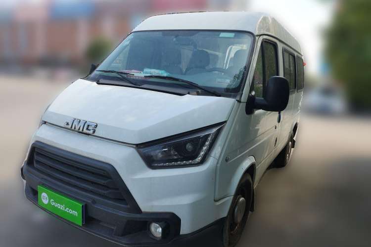 Used JMC Transit 2019 2.8T Commercial Version Short Wheelbase Mid-Roof 6-Seater China VI JX493