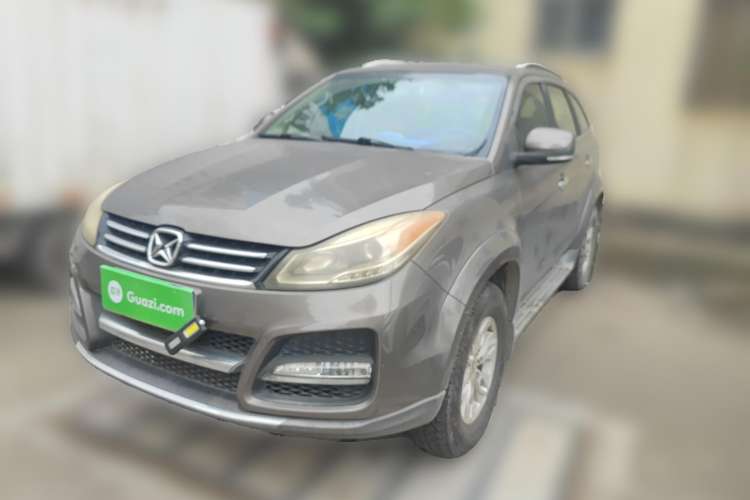 Used JMC Yusheng S350 2014 2.4T Automatic 2WD Diesel Luxury Version with Sunroof 7 Seats