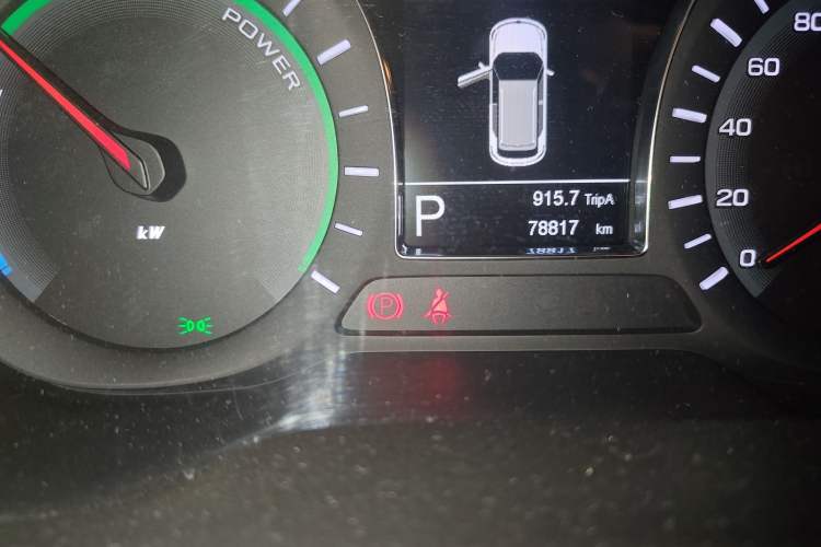 Used GAC Trumpchi GS4 New Energy 2019 1.5L PHEV Deluxe Edition Odometer Close Up