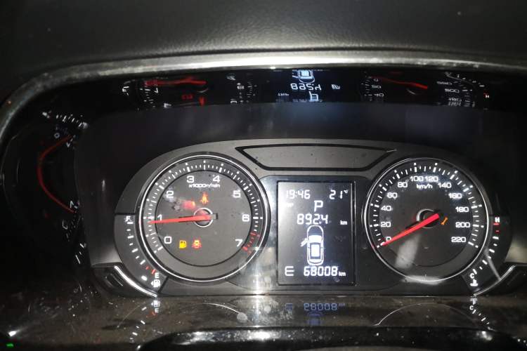 Used Zotye T600 Coupe 2017 1.5T Automatic Luxury Model Instrument Cluster