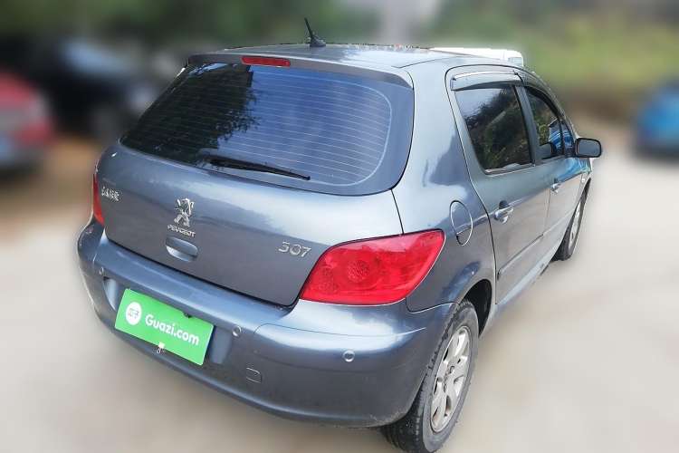Used Peugeot 307 2012 Hatchback 1.6L Manual Comfort Edition Rear Right 45 Deg