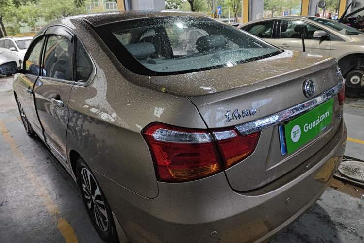 Used Dongfeng Aeolus A60 2016 1.6L Automatic Luxury Model Rear Left 45 Deg