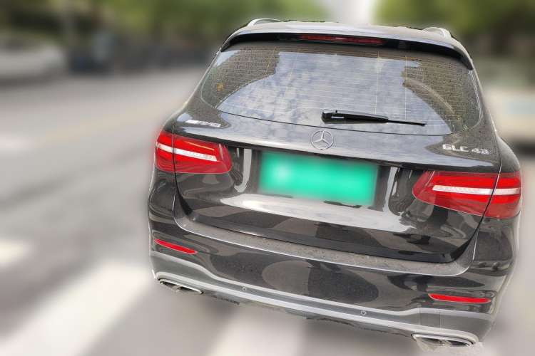 Used Mercedes-Benz GLC AMG 2017 AMG GLC 43 4MATIC Rear Right 45 Deg