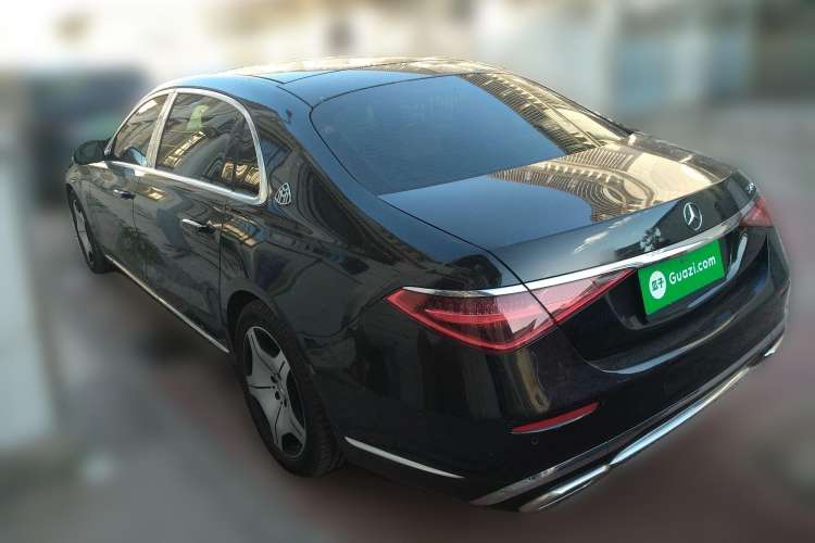 Used Mercedes-Benz Maybach S-Class 2021 S 480 4MATIC Rear Left 45 Deg