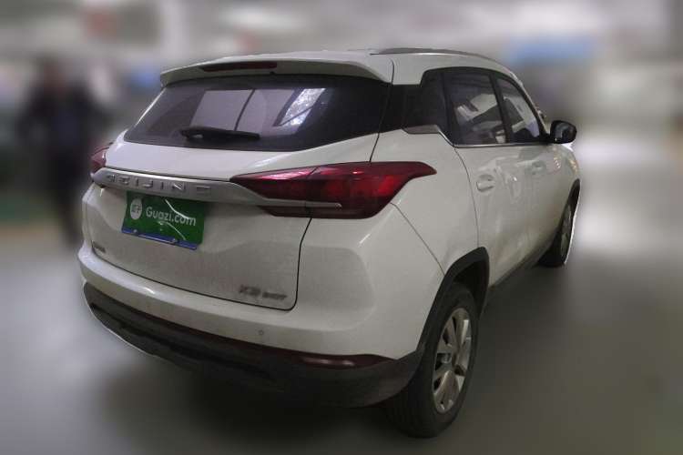 Used BAIC Beijing X3 2019 1.5T CVT Glory Edition Rear Right 45 Deg