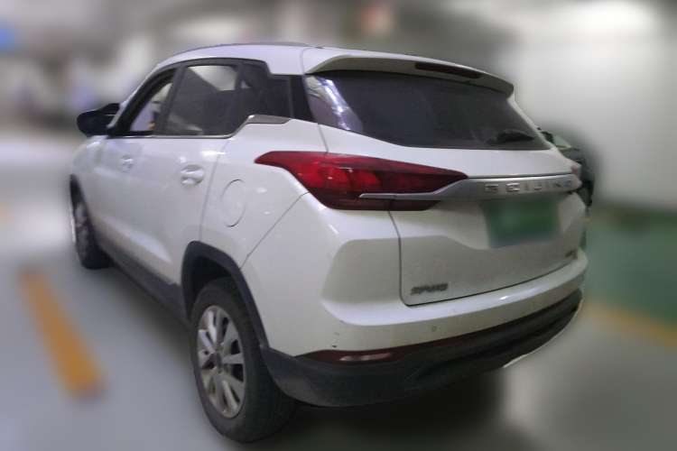 Used BAIC Beijing X3 2019 1.5T CVT Glory Edition Rear Left 45 Deg